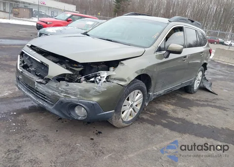 2016 Subaru Outback 2.5I Premium из США, поврежденный, VIN 4S4BSAEC3G3352831